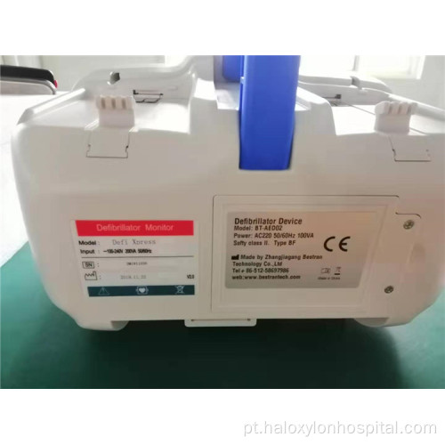 Dispositivos de primeiros dispositivos AED de emergência de emergência